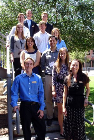 2013 ISPI Interns with Dave White and Sarah Jones
