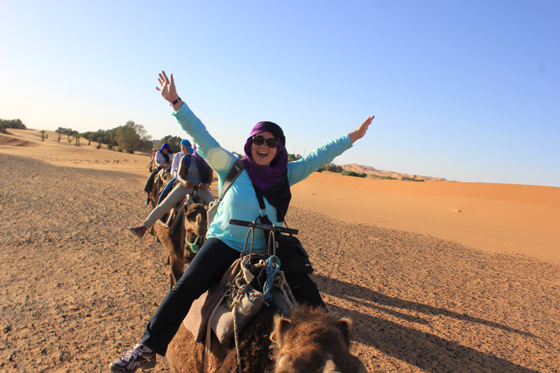 Sahara Morocco camel ride