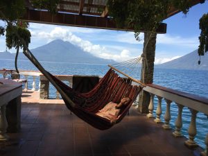 hammock on lake Atitlan