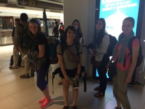 At the airport (blog #1)