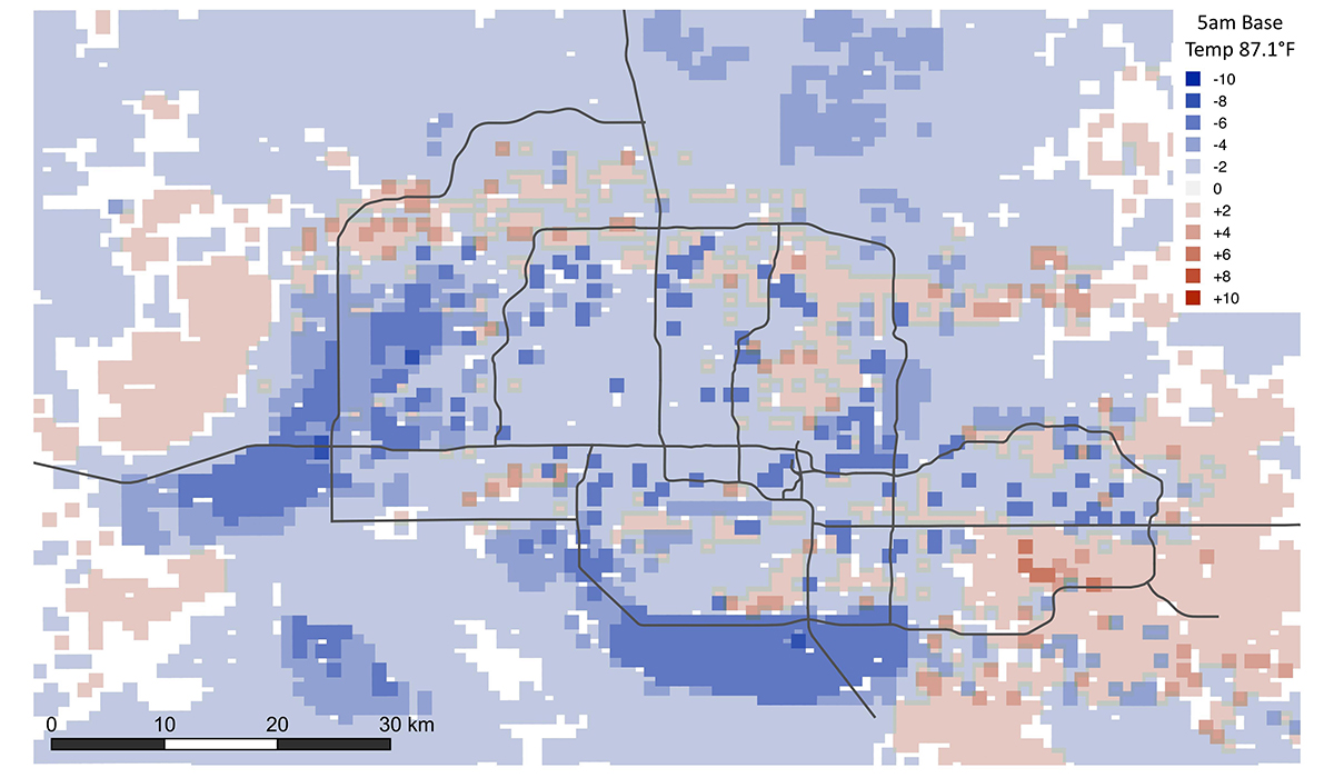 Flood Regional Heat Map