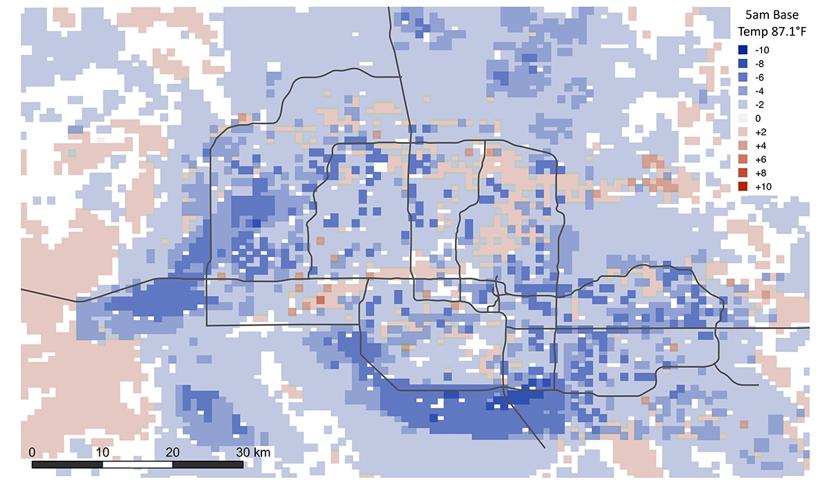 Heat Regional Heat Map